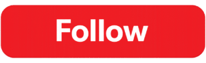 Solid red pill-shaped Flat Follow Button PNG with clean white text, ideal for minimalist social media video overlays.