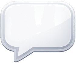 Glossy white 3D Instagram DM Icon PNG with a grey border, perfect for social media video overlays and UI designs.