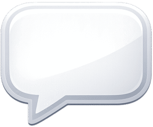 Glossy white 3D Instagram DM Icon PNG with a grey border, perfect for social media video overlays and UI designs.