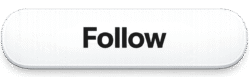 3D white pill-shaped Instagram Follow Button PNG with bold black text for social media video overlays and sleek app UI design