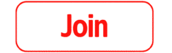 Minimalist red Outline YouTube Join Button PNG for channel memberships and video overlays