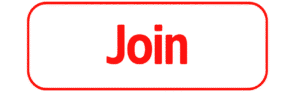 Minimalist red Outline YouTube Join Button PNG for channel memberships and video overlays
