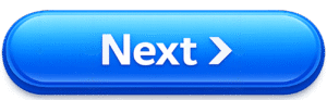 Glossy 3D blue Pill Next Button PNG with white text and arrow for website navigation and app UI design
