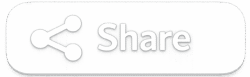 Minimalist 3D White YouTube Share Button PNG for video overlays and social media engagement