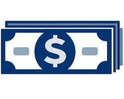Note Illustration Icon PNG – Transparent Money Note Illustration for Banking & Finance