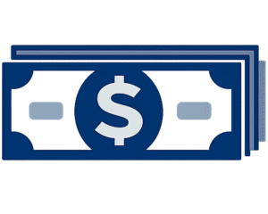 Note Illustration Icon PNG – Transparent Money Note Illustration for Banking & Finance