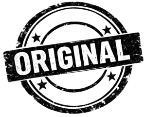Original Stamp PNG – Transparent Original Rubber Stamp Seal for Documents & Certificates