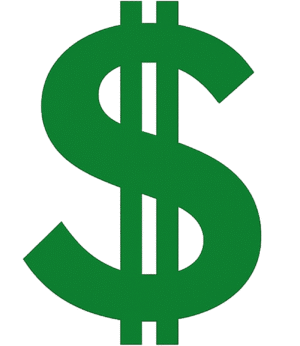 Peso currency icon PNG - green dollar sign transparent background free download
