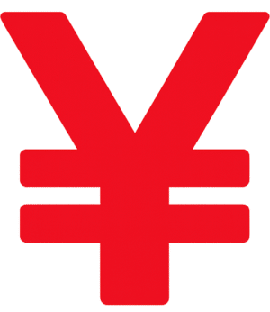 Yen Icon PNG Transparent with Transparent Background for Banking, Finance & Currency Design