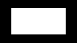 YouTube Thumbnail Safe Zone PNG YouTube thumbnail safe zone featuring a transparent center with dark masking borders to avoid UI overlaps on standard HD covers.